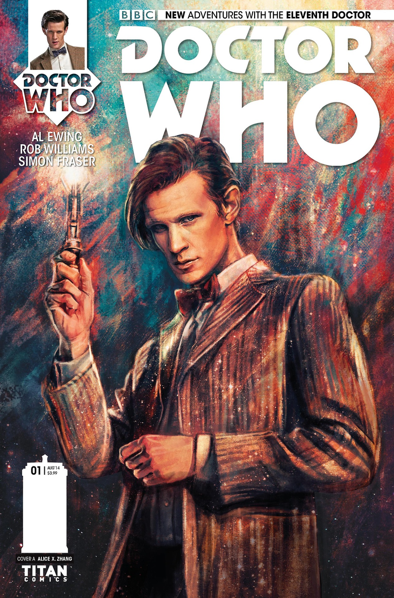 Illustration for article titled Behold these gorgeous covers for Titan's new run of Doctor Who comics